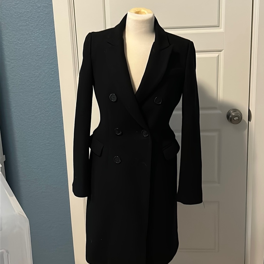 Zara-Manteco Black Coat